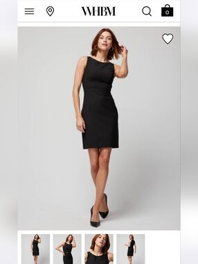White House Black Market Black Dress